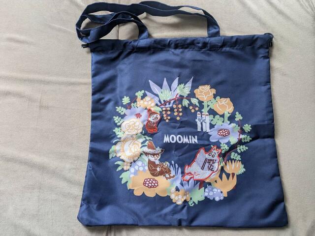 『大人のおしゃれ手帖』2026年5月号の付録「ムーミン 刺繍トートバッグ」
