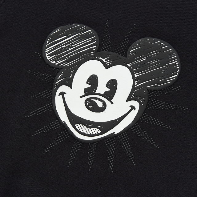 ジョシュア・ヴィーダスが描くモノクロのミッキーマウス「モノクローム ミッキーマウス アート by ジョシュア・ヴィーダス UT」 