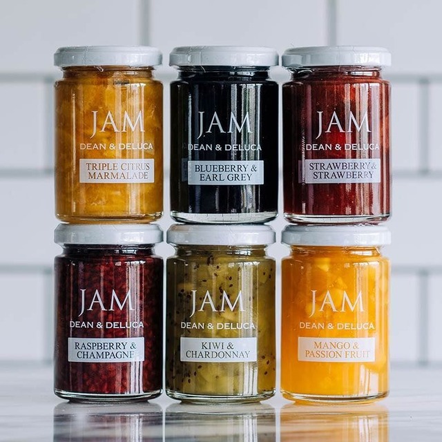 【DEAN ＆ DELUCA「フルーツジャム」各¥1,566】トリプルシトラスマーマレード、ブルーベリーアールグレイ ジャム、ストロベリー＆ストロベリージャムなど