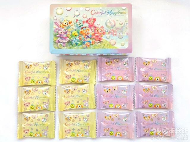 「ダッフィー＆フレンズ20周年：カラフルハピネス」チョコレート