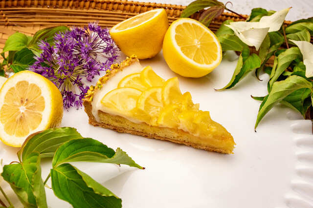 【キル フェ ボン「ウィークエンド・シトロンのタルト」】1ピースあたり896円