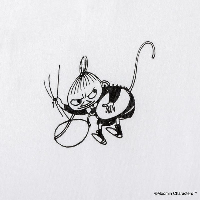 【宝島チャンネル・キャラクターTシャツ】MOOMIN リトルミイのポケット Tシャツ
