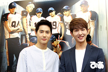 EXOスホとSHINeeオンユ＠六本木umu