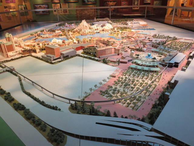 D23 Expo Japan 2015 - 東京ディズニーリゾート特別展示 - 東京ディズニーシー制作過程展示 - 模型展示