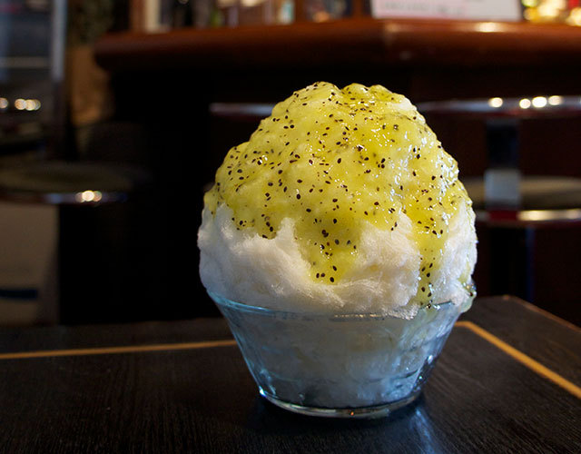 かき氷喫茶 バンパク／和歌山キウイみるく 時価