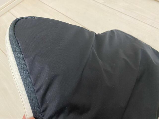 【無印良品 ポリエステル仕分けケース圧縮タイプ M】薄いのに強度のあるポリエステル