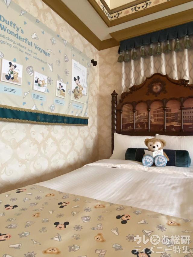 東京ディズニーシー・ホテルミラコスタ「ダッフィーのワンダフル・ヴォヤッジ」スペシャルルームでぬい撮り