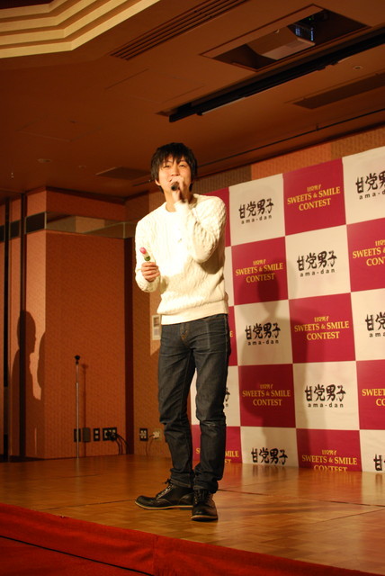 『甘党男子』イベント／スイーツスマイルコンテスト・長谷部 裕也さん