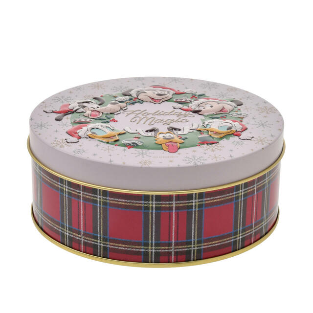 ミッキー&フレンズ クランチチョコレート 缶入り エンボス DISNEY CHRISTMAS 1,400円