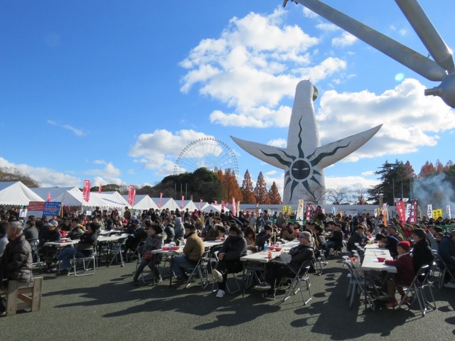 ラーメンEXPO会場 昨年のようす