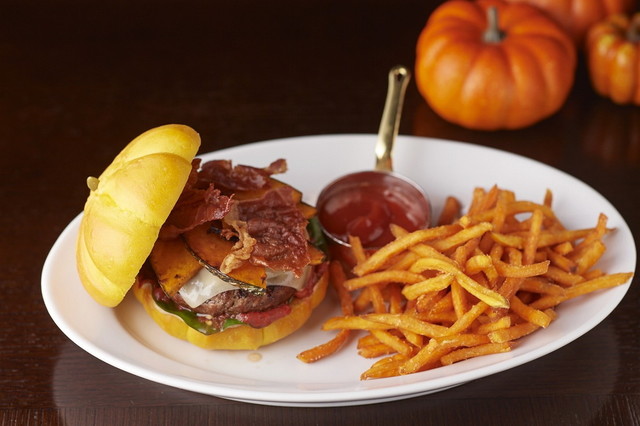 パンプキンバーガー