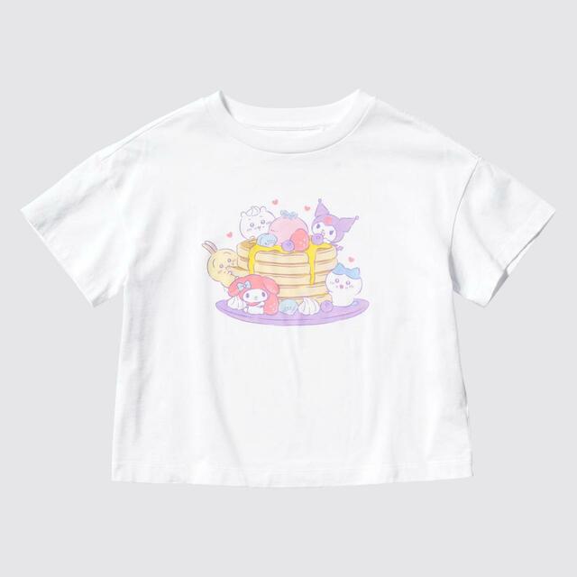 グラフィックTシャツ ¥990｜ちいかわ × サンリオキャラクターズ：スイーツコレクション｜ユニクロ UT