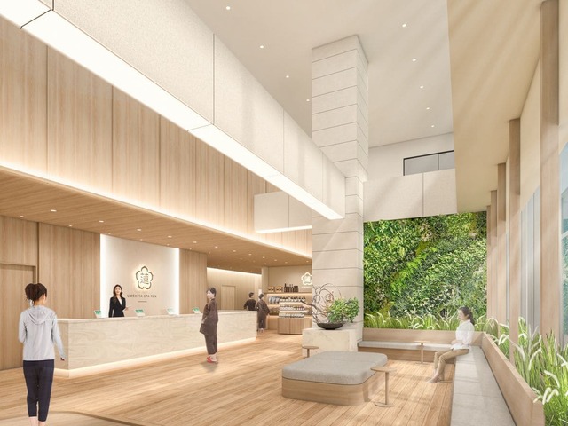 【うめきた温泉 蓮 Wellbeing Park】グラングリーン大阪内にオープン
