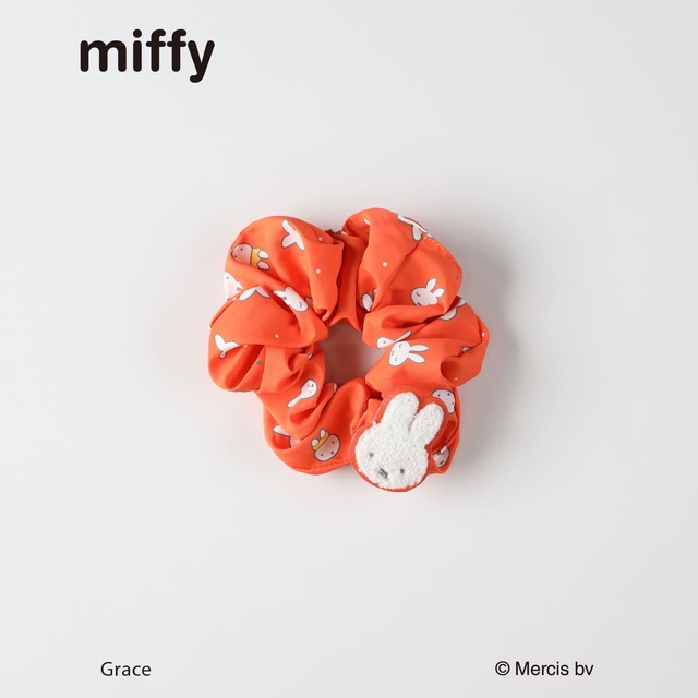 【ミッフィー】「miffy シュシュ」1,490円／1999年のイラストを使用したオレンジ