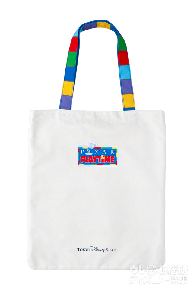トートバッグ 2,300円｜縦約40×横約35cm｜東京ディズニーシー「ピクサー・プレイタイム」｜【販売店舗】エンポーリオ