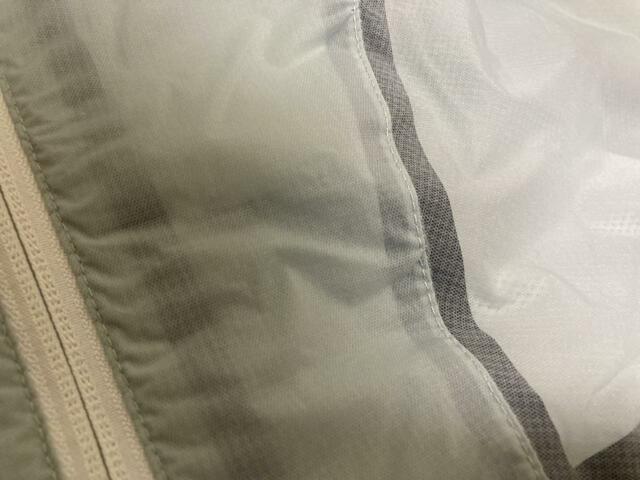 【ワークマン 透湿レインパーカーポンチョ】軽快な着用感