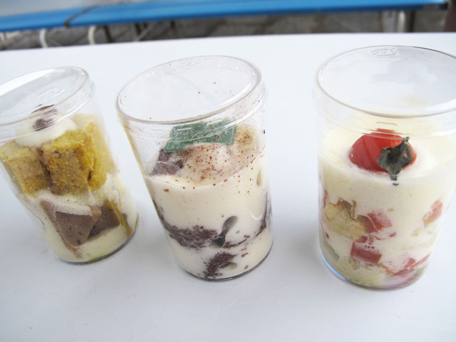 肉食女子博／パティスリー ポタジェ(中目黒)　「ゴボーショコラ」(￥300)・「グリーンショート・トマト」(￥300)・「女子大好き！かぼちゃのパウンドケーキ」(￥300)