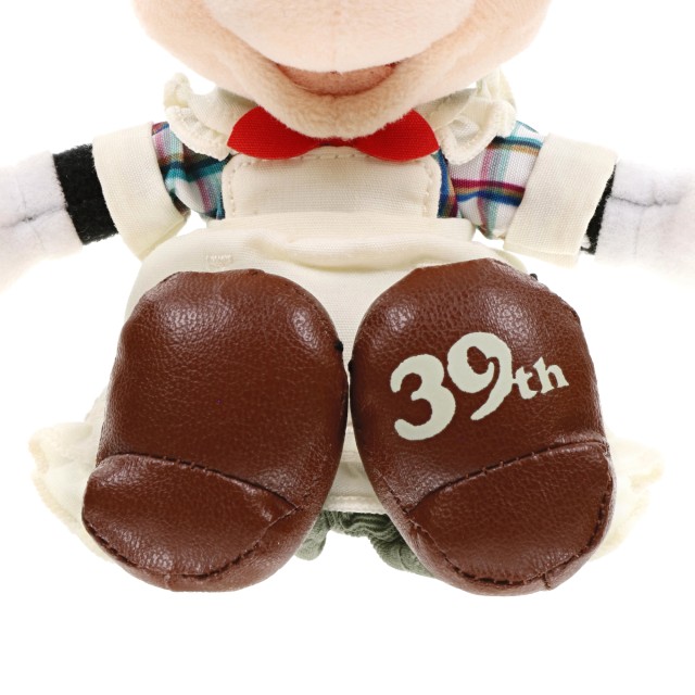 【東京ディズニーランド39周年記念グッズ】ぬいぐるみバッジ　ミニーマウス