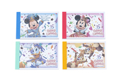 メモセット 800円｜メモ4個セット、絵柄4種類｜縦約5.5×横約8.5cm｜東京ディズニーランド「グランドエンポーリアム」、東京ディズニーシー「エンポーリオ」｜東京ディズニーリゾート35周年グランドフィナーレ