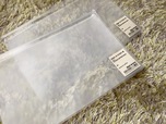 【無印良品 EVAケース・ファスナー付B6】透明な「EVAクリアケース」と、半透明な「EVAケース・ファスナー付」があります