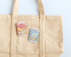 【すみっコぐらし】「缶バッジ」各￥495　大きめの存在感がかわいい！