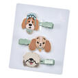 ナナ、マックス、レディ ヘアクリップ セット カラークリップ MAEGAMI I LOVE DISNEY DOGS 1,100円