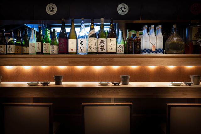 店内カウンターの様子