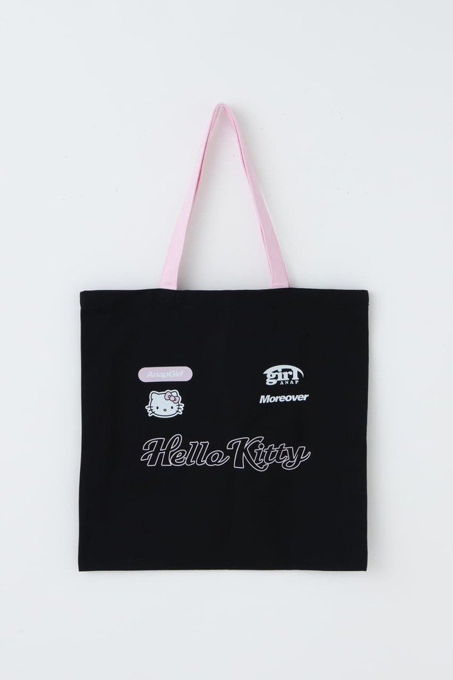 【SHIBUYA109×HELLO KITTY SPECIAL COLLABORATION】ANAP（B1階） HELLO KITTY×ANAPGiRLゲームロゴトートバッグ全 1種 ¥2,750