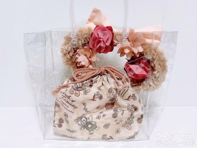 100円ショップのビニールバッグがちょうど良い! 