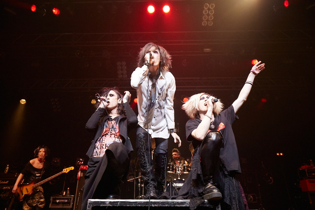 綴（MEJIBRAY）・猟牙（BORN）・yo-ka（DIAURA）