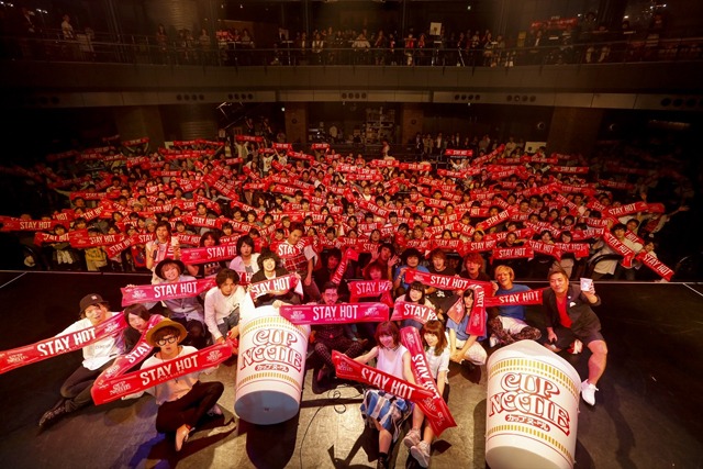 カップヌードル食べ放題フェスに出演したバンドたち