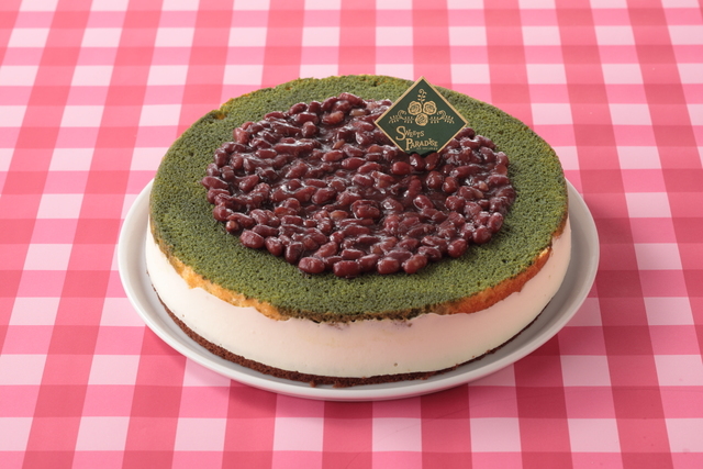 抹茶とあずきのティラミスムース【スイパラ春限定「ストロベリーフェア」】