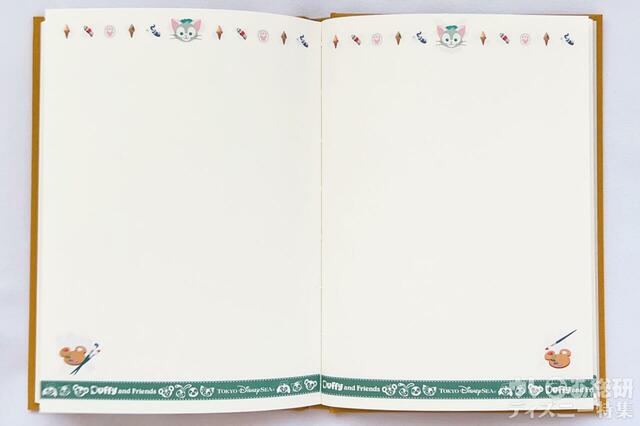 ノート ダッフィー&フレンズ 2025 手帳