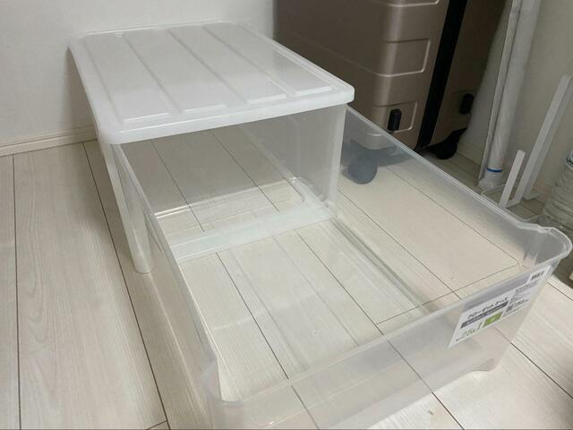 【ニトリ　クローゼットケース セレスFD (M/高さ25cm)】3つのサイズから、お部屋に合わせて選べます