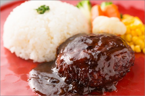 自家製手ごねハンバーグ 