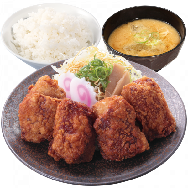 らーめんからあげ定食