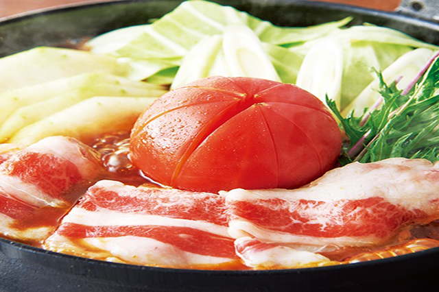 トマトすき焼き鍋