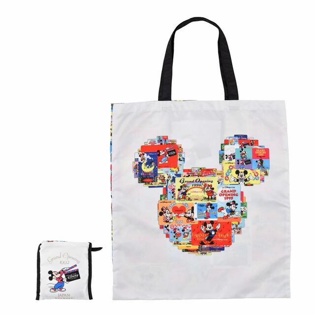ミッキー＆ミニー ショッピングバッグ・エコバッグ Disney Store Japan 30th Anniversary Historical Card 1,430円
