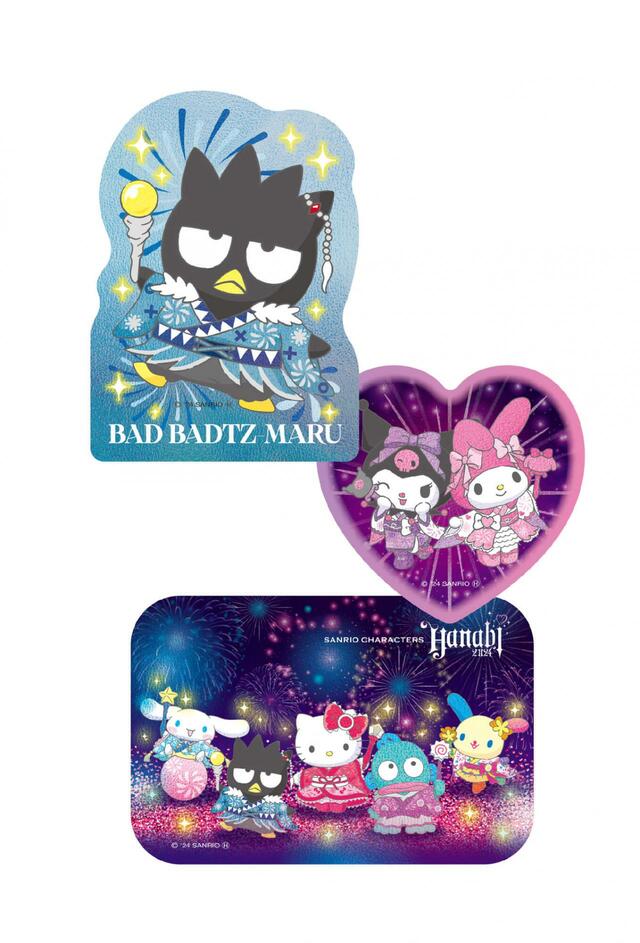ダイカットステッカー賞｜Happyくじ「Sanrio characters HANABI 2024」