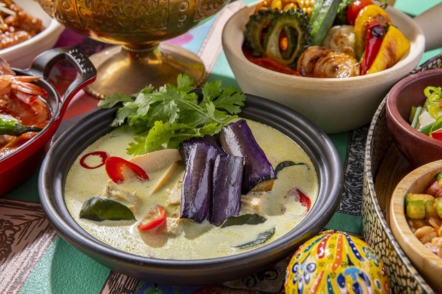 タイ風グリーンカレー