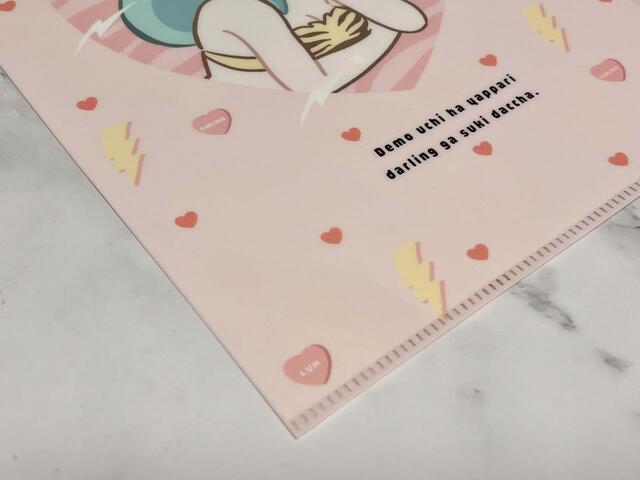 【100円ショップ×うる星やつら】ハートや稲妻の柄がうる星やつららしいですよね♪