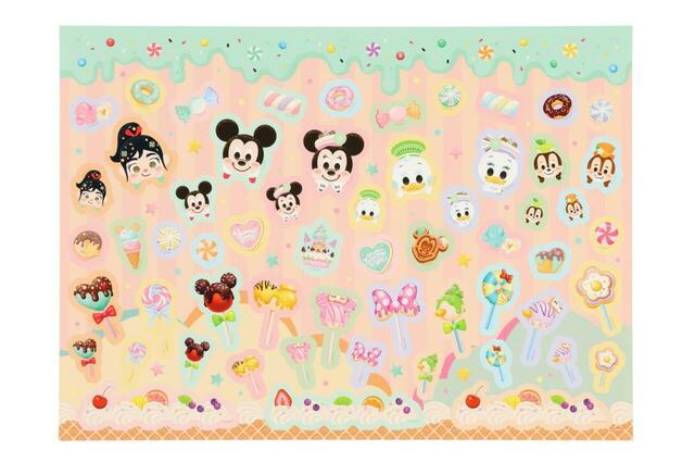 シール 800円｜ディズニー・パルパルーザ“ヴァネロペのスウィーツ・ポップ・ワールド”グッズ｜販売店舗：東京ディズニーランド「ディズニー＆カンパニー」｜発売日：2026年4月8日（水）