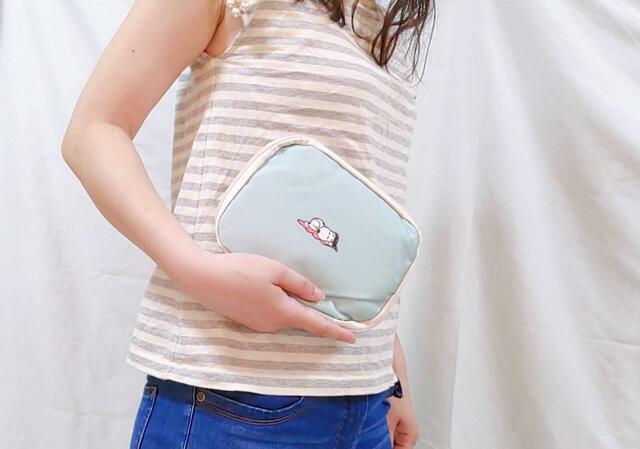 裏面を表にしてもかわいい【ゼクシィ10月号】付録：SNOOPY（スヌーピー）マルチケース