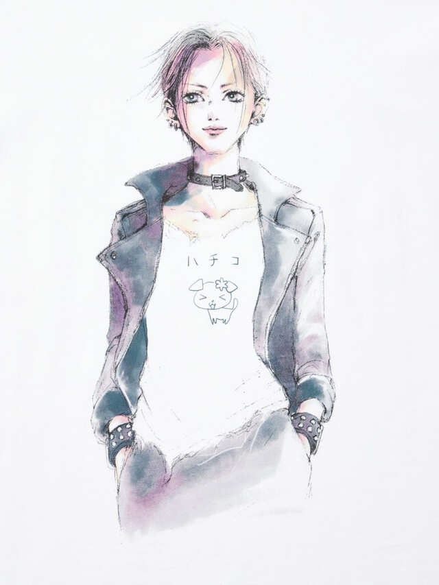 【ユニクロ UT「矢沢あいコレクション」】『NANA』このコレクションのために描き下ろされた、主人公「大崎ナナ」のイラスト