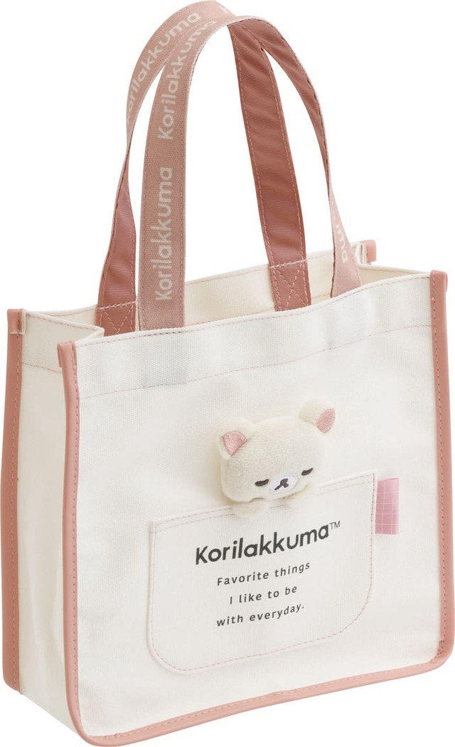 【サンエックス新商品】「ミニトートバッグ」3,850円／コリラックマ