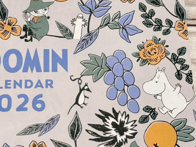 おしゃれな果実とお花の柄にムーミンと仲間たちが登場！