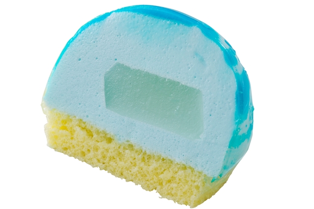 ラムネムースケーキ、スーベニアプレート付き ¥750｜2018年東京ディズニーランド「ディズニー夏祭り」スペシャルメニュー