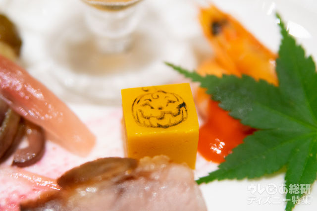 季節の前菜盛り合わせ｜“ディズニー・ハロウィーン”ランチコース 4,200円｜東京ディズニーシー・ホテルミラコスタ「シルクロードガーデン」｜東京ディズニーリゾート「ディズニー・ハロウィーン」
