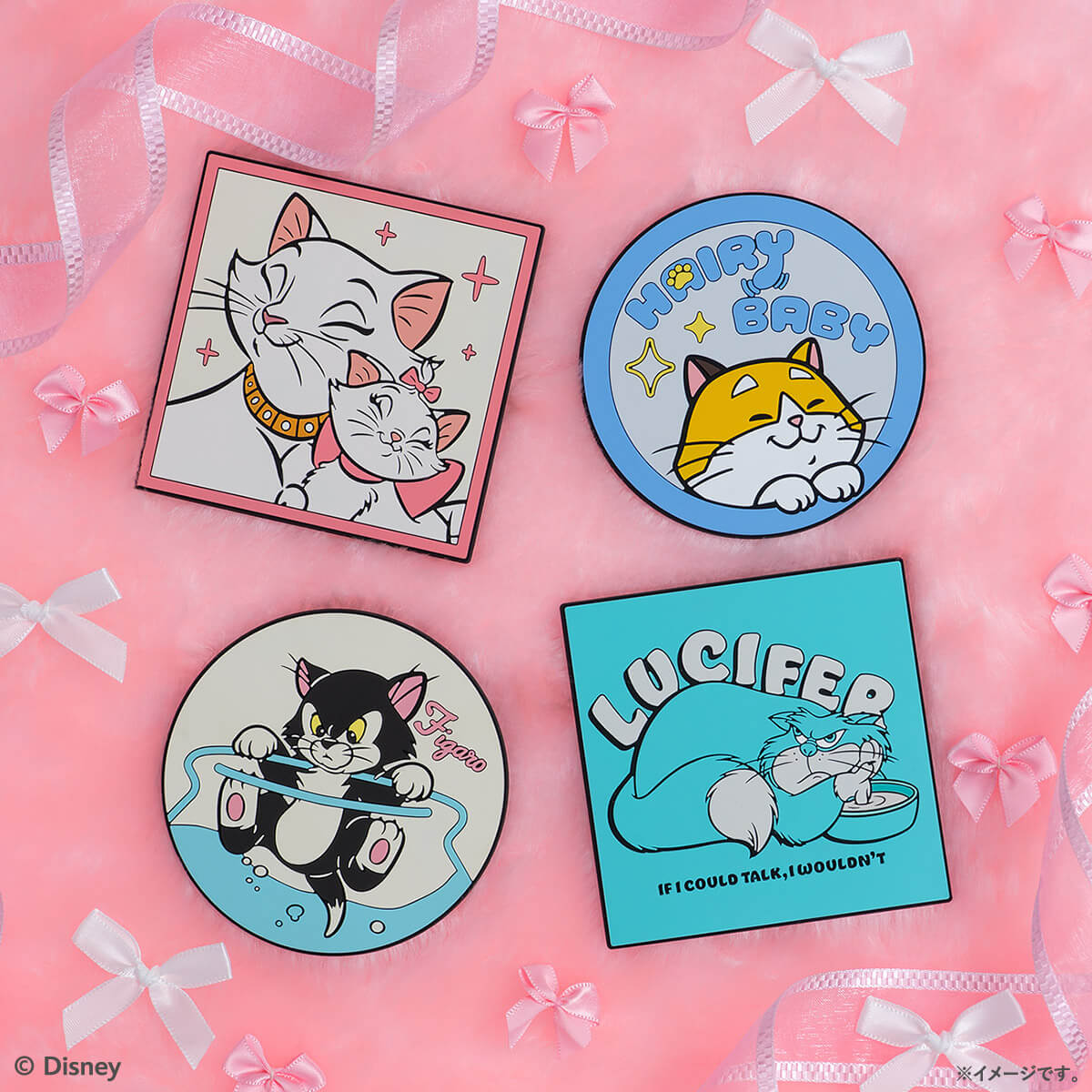 ディズニー×Happyくじ】全部当てたい～！激かわ「ディズニー猫グッズ