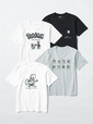 【ユニクロ「ポケモンUT」第2弾】「ポケモン UT」MEN 1,990円／メンズはXS～4XLの展開
